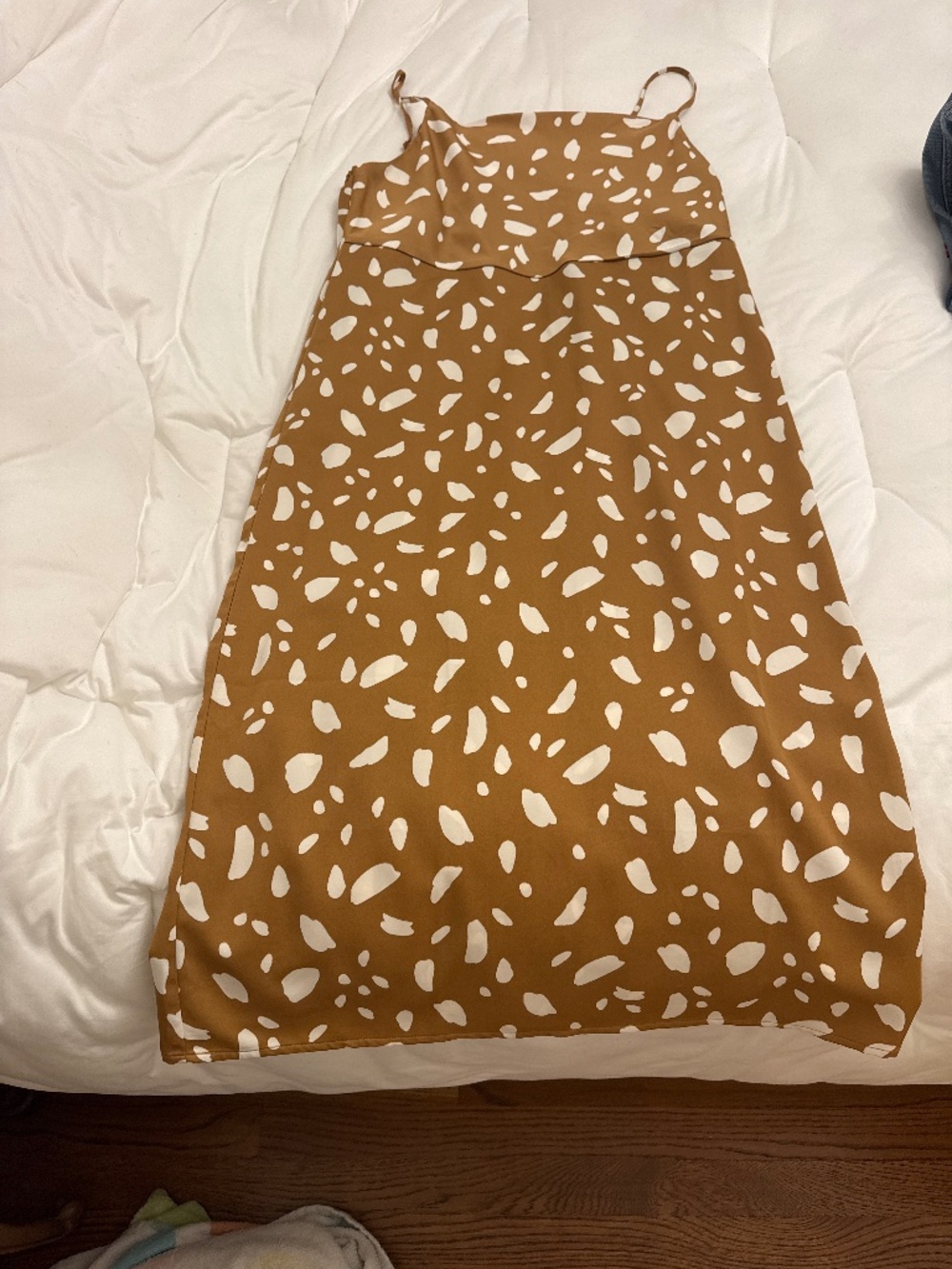 Cowl neck midi dress